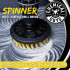 Chemical Guys ACC507 - Spinner Teppichbuerste Medium Duty Gelb
