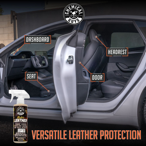 Chemical Guys SPI22916 - HydroLeather Ceramic Leather Protective Coating and Quick Detailer