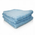 Shaggy Fur-Ball Microfiber Towel, Blau 40x40