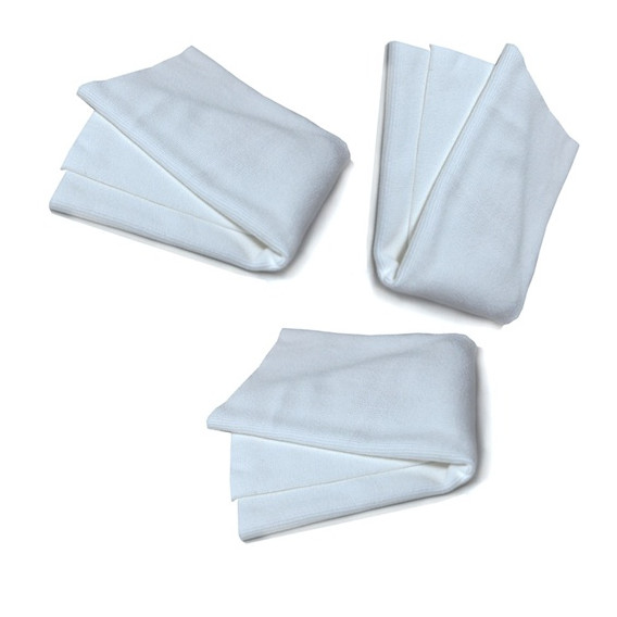Chemical Guys MIC_801_01 - Monster Edgeless Microfiber Towel, Weiß 40x40cm