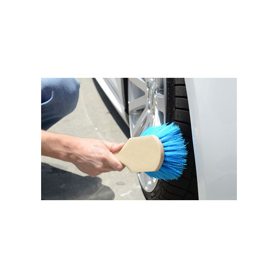 Chemical Guys ACC_G05 - Chemical Resistant Stiffy Brush, Blue