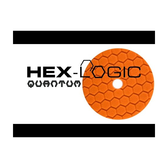 Chemical Guys BUFX112HEX5 - Hex-Logic Quantum Medium-Heavy Cutting Pad, Orange (5.5 Inch)