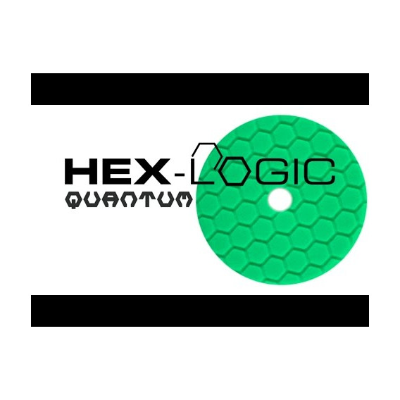 Chemical Guys BUFX113HEX5 - Hex-Logic Quantum Heavy Polishing Pad, Green (5.5 Inch)