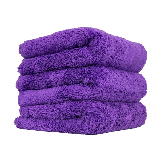 Happy Ending Edgeless Microfiber Towel, Purple 40x40cm