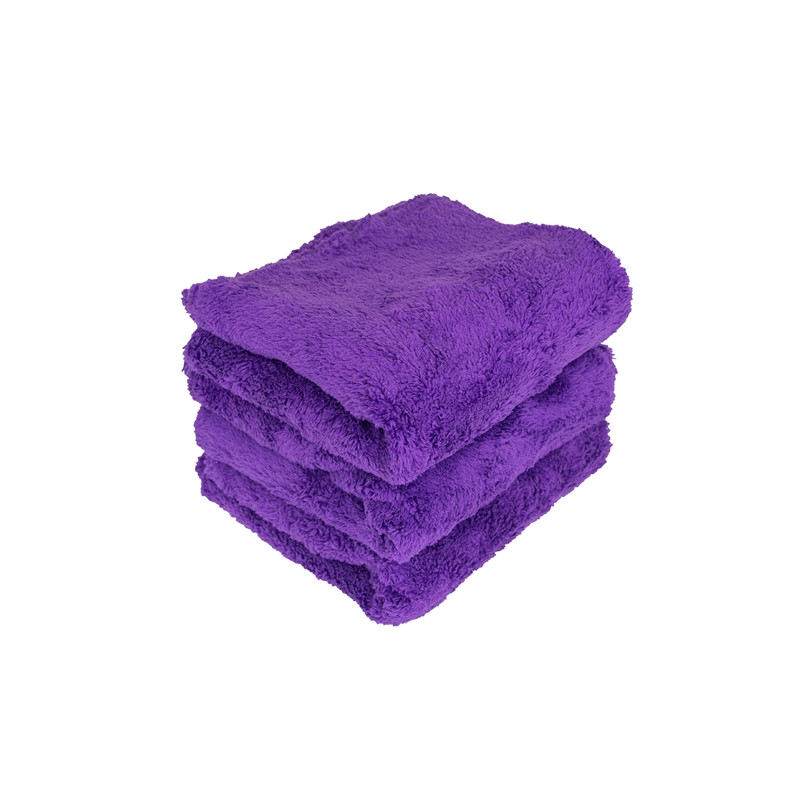 Chemical Guys MIC34803 Happy Ending Edgeless Microfiber Towels [Purple]