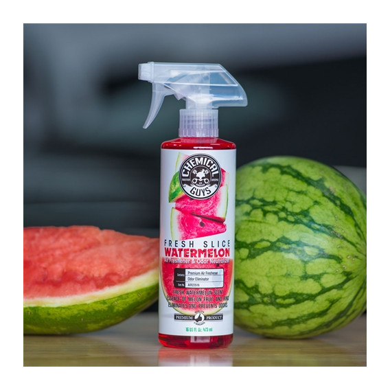 Chemical Guys AIR22504 - Fresh Slice Watermelon Premium Air Freshener & Odor Eliminator (4 oz)